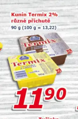 ESO MARKET KUNIN TERMIX 2% různé příchutě nabídka