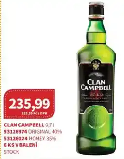 Kubík potraviny Clan Campbell nabídka