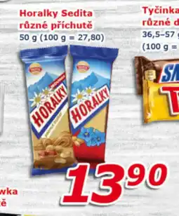 ESO MARKET HORALKY SEDITA různé příchutě nabídka