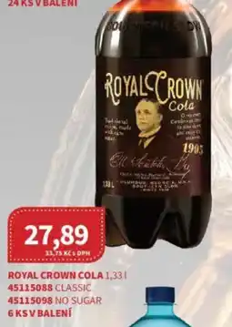 Kubík potraviny ROYAL CROWN Cola nabídka