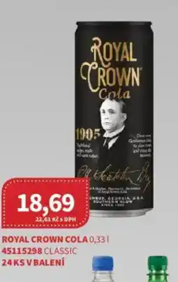 Kubík potraviny ROYAL CROWN Cola nabídka