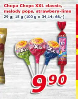 ESO MARKET CHUPA CHUPS XXL classic, melody pops, strawbery-lime nabídka