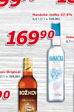 ESO MARKET HANACKA vodka 37.5% nabídka
