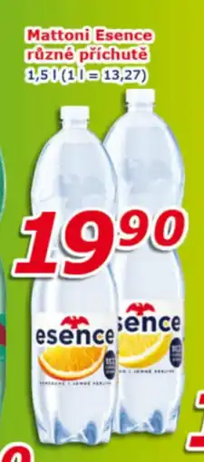 ESO MARKET MATTONI Esence různé příchutě nabídka