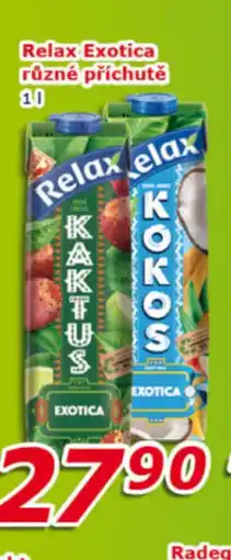ESO MARKET RELAX Exotica různé příchutě nabídka