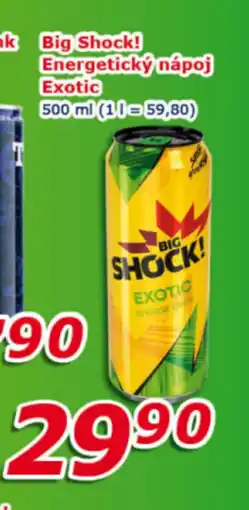 ESO MARKET BIG SHOCK Energetický nápoj Exotic nabídka