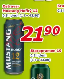 ESO MARKET Ostravar Mustang Hořký nabídka
