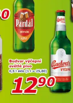 ESO MARKET BUDVAR výčepní světlé pivo nabídka