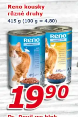 ESO MARKET RENO kousky různé druhy nabídka