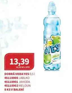 Kubík potraviny Dobrá voda Yes nabídka