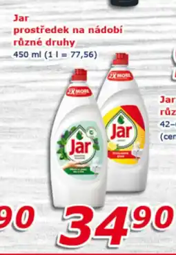 ESO MARKET JAR prostředek na nádobí různé druhy nabídka