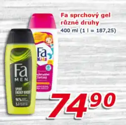 ESO MARKET FA sprchový gel různé druhy nabídka