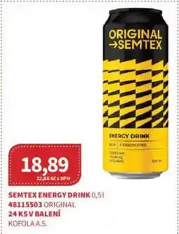 Kubík potraviny Semtex energy drink nabídka