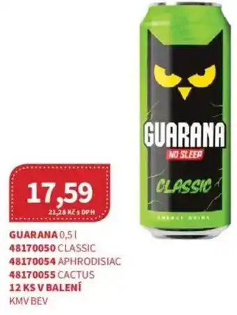 Kubík potraviny GUARANA nabídka