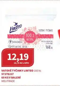 Kubík potraviny Vatové tyčinky Linteo nabídka