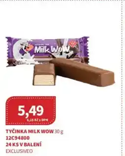 Kubík potraviny Tyčinka Milk wow nabídka