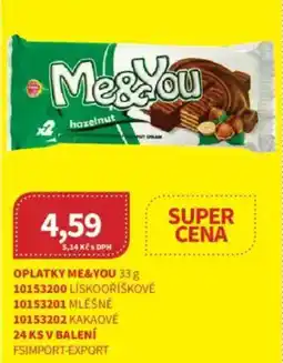 Kubík potraviny Oplatky Me&you nabídka