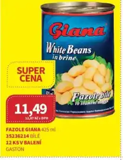 Kubík potraviny Fazole Giana nabídka