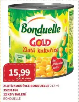 Kubík potraviny Zlatá kukuřice Bonduelle nabídka