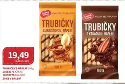 Kubík potraviny Trubičky s náplní nabídka