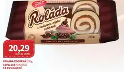 Kubík potraviny Roláda zdobená nabídka