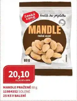 Kubík potraviny Mandle pražené nabídka