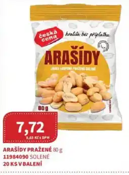 Kubík potraviny Arašídy pražené nabídka