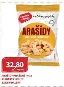 Kubík potraviny Arašídy pražené nabídka