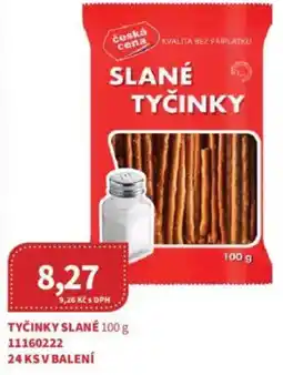 Kubík potraviny Tyčinky slané nabídka