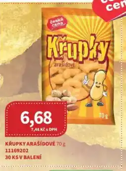 Kubík potraviny Křupky arasidové nabídka