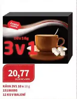 Kubík potraviny Káva 3v1 nabídka