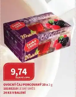 Kubík potraviny Ovocný čaj porcovaný nabídka