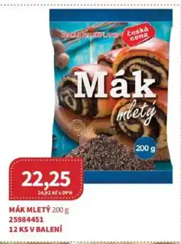 Kubík potraviny Mák mletý nabídka