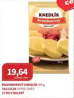Kubík potraviny Bramborový knedlík nabídka