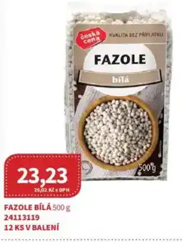 Kubík potraviny Fazole bílá nabídka