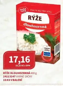 Kubík potraviny Rýže dlouhozrnná nabídka