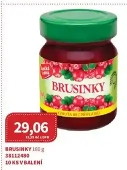 Kubík potraviny Brusinky nabídka