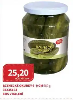 Kubík potraviny Bzenecké okurky nabídka