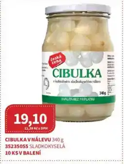 Kubík potraviny Cibulka v nálevu nabídka