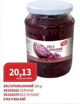 Kubík potraviny Zelí sterilované nabídka