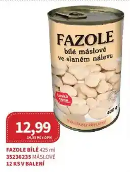 Kubík potraviny Fazole bílé nabídka