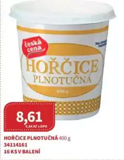 Kubík potraviny Hořčice plnotučná nabídka