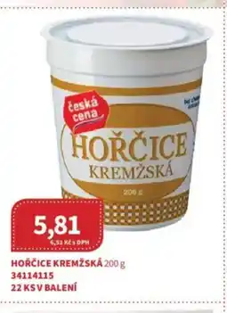 Kubík potraviny Hořčice kremžská nabídka