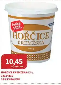 Kubík potraviny Hořčice kremžská nabídka