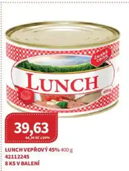 Kubík potraviny Lunch vepřový 45% nabídka