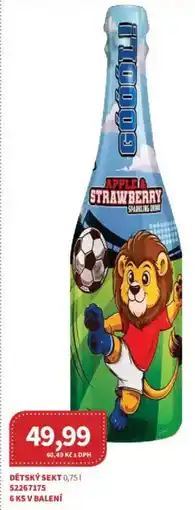 Kubík potraviny Dětský sekt nabídka