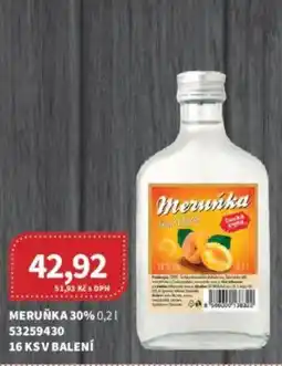 Kubík potraviny Meruňka 30% nabídka