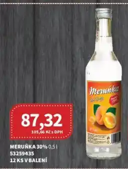 Kubík potraviny Meruňka 30% nabídka
