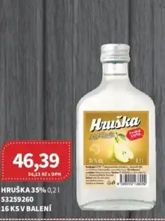 Kubík potraviny Hruška 35% nabídka