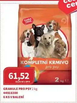 Kubík potraviny Granule pro psy nabídka